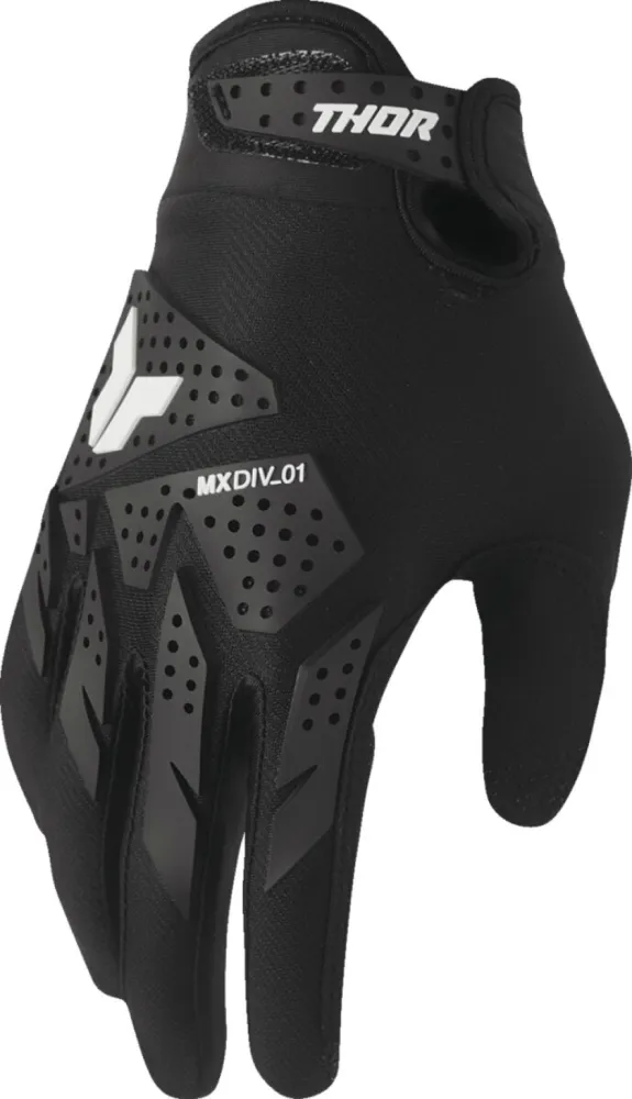 THOR - GLOVES WMN LAUNCHMODE-XP BLACK - 33310289