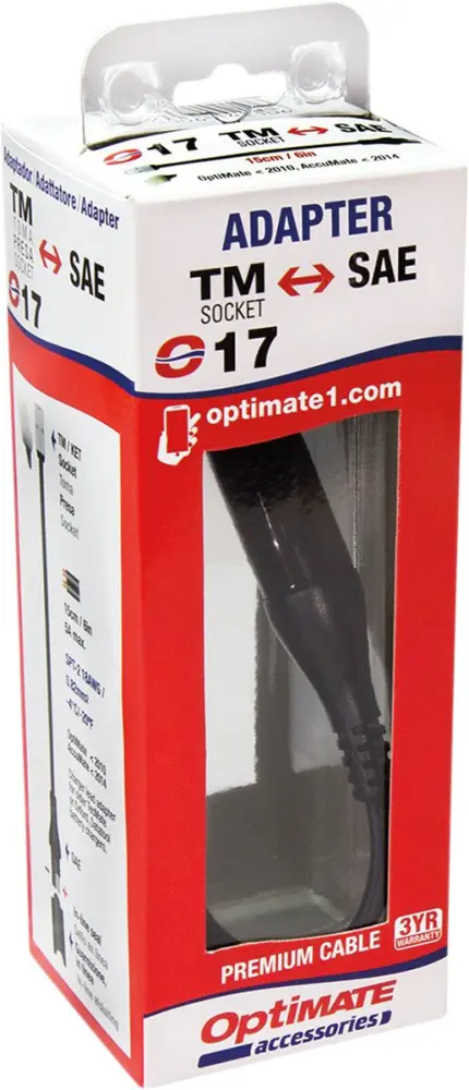 TECMATE - ADAPTER TM CHARGER/SAEO17 - 38070168