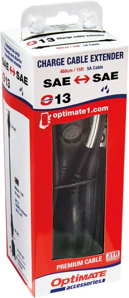 TECMATE - CHARGER EXTENSION 15'O13 - 38070172