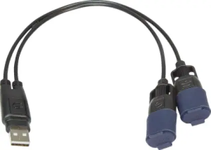 TECMATE - USB Y-SPLITTER 2 OUT - 38070322