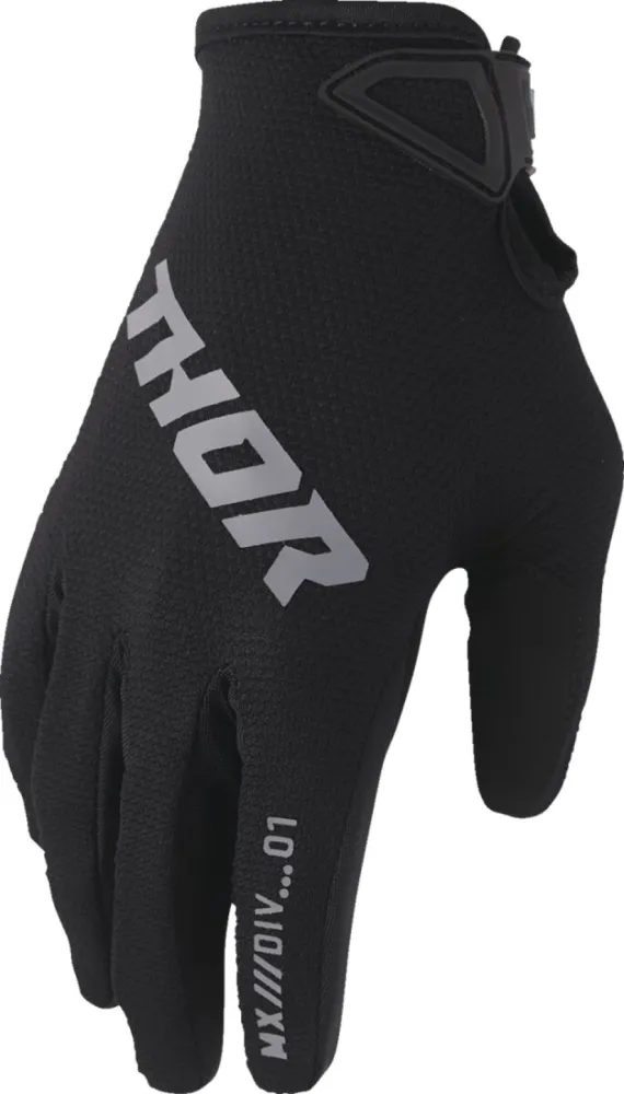 THOR - GLOVES YTH RIDEMODE STATIC BLA - 33321922