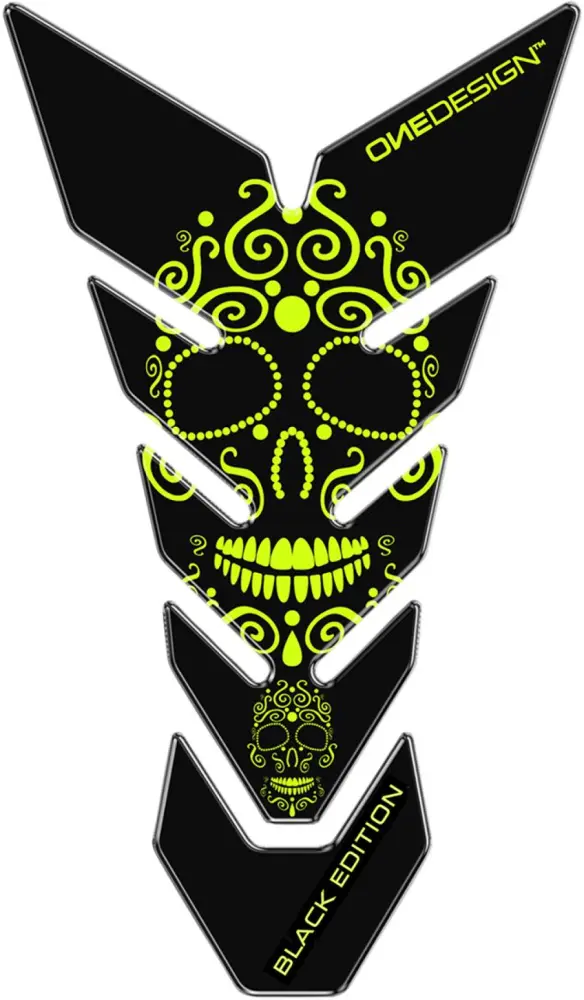 ONEDESIGN - TANKPAD BLACK EDITION YELLOW - 43010688