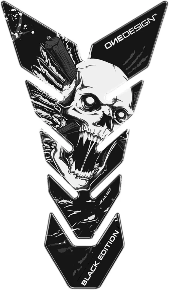 ONEDESIGN - TANKPAD BLACK EDITION SKULL6 - 43010692