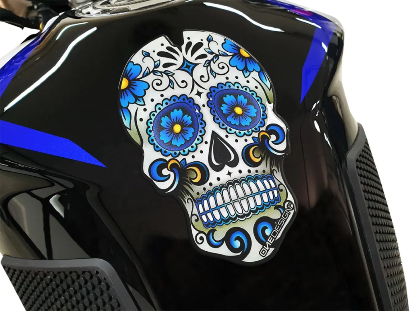 ONEDESIGN - TANKPAD BLUE SKULL - 43010822