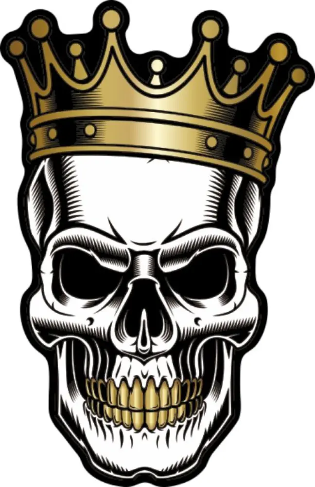 ONEDESIGN - UV LABELS SKULL - 43010870