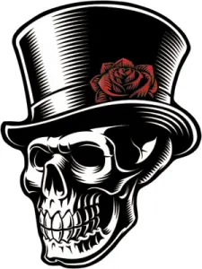 ONEDESIGN - UV LABELS SKULL - 43010872