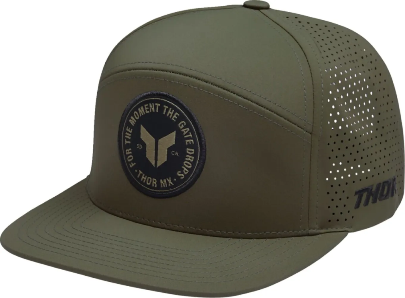 THOR - HAT BADGE HTR OLIVE - 25014460