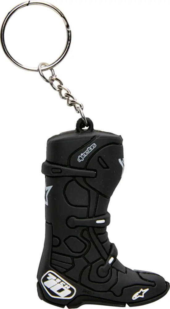 ALPINESTARS (CASUALS) - KEY FOB TECH 10 BOOT BLACK - 99050207