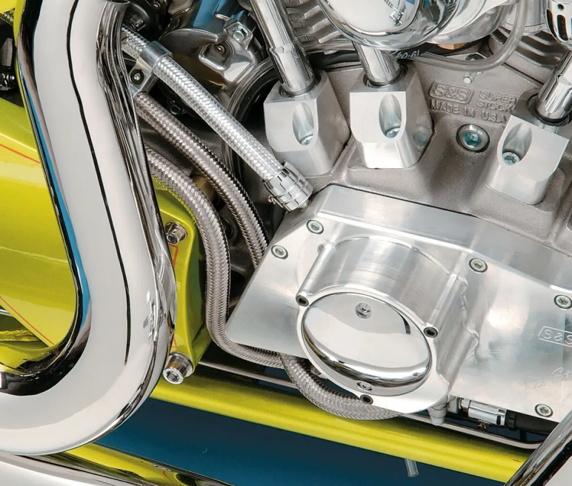 DRAG SPECIALTIES - 3/8STL BRAID LINE 6FT - DS096617