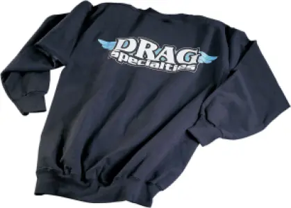 DRAG SPECIALTIES - DRAG SW/SHIRT BLACK XXL - DS111829