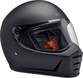 BILTWELL - HELMET LANESPLITTER FLAT BLACK - 010116710