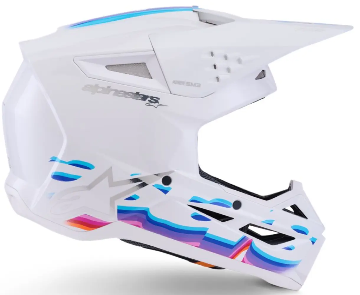 ALPINESTARS(MX) - HELMET SM3 FORCE WHITE-GLOSS M - 01109203