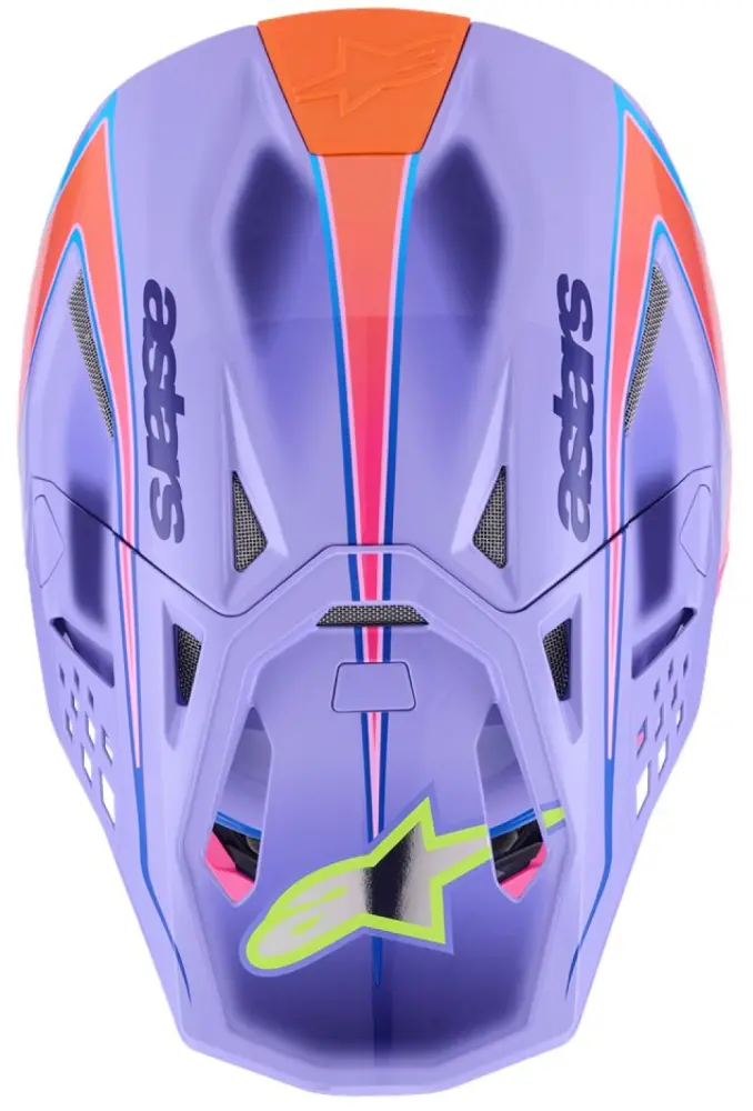 ALPINESTARS(MX) - HELMET SM10 JETT PURPLE/PINK L - 01109240