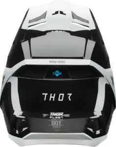 THOR - HELMET FLEET YTH STORM BK/WH L - 01111688
