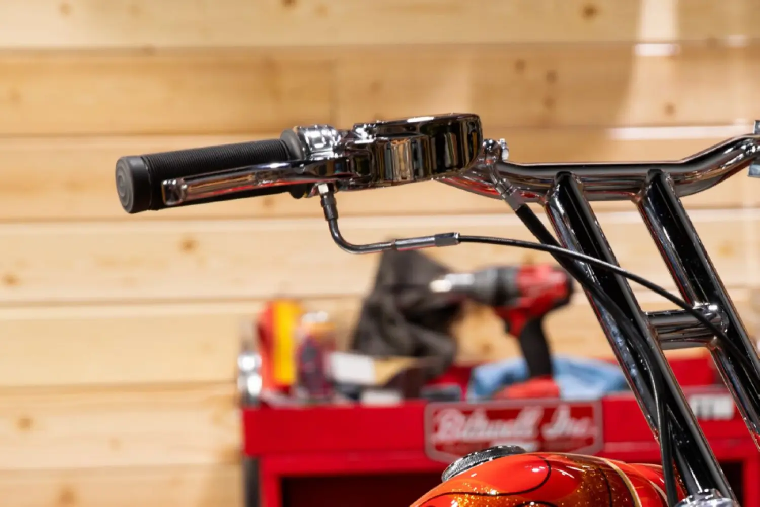 BILTWELL - THROTTLE WHISKEY SINGLE 1 POLI - 06320626