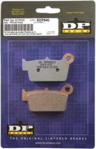 DP BRAKES - BRAKE PAD SDP YZF 03 MX REAR - SDP940MX