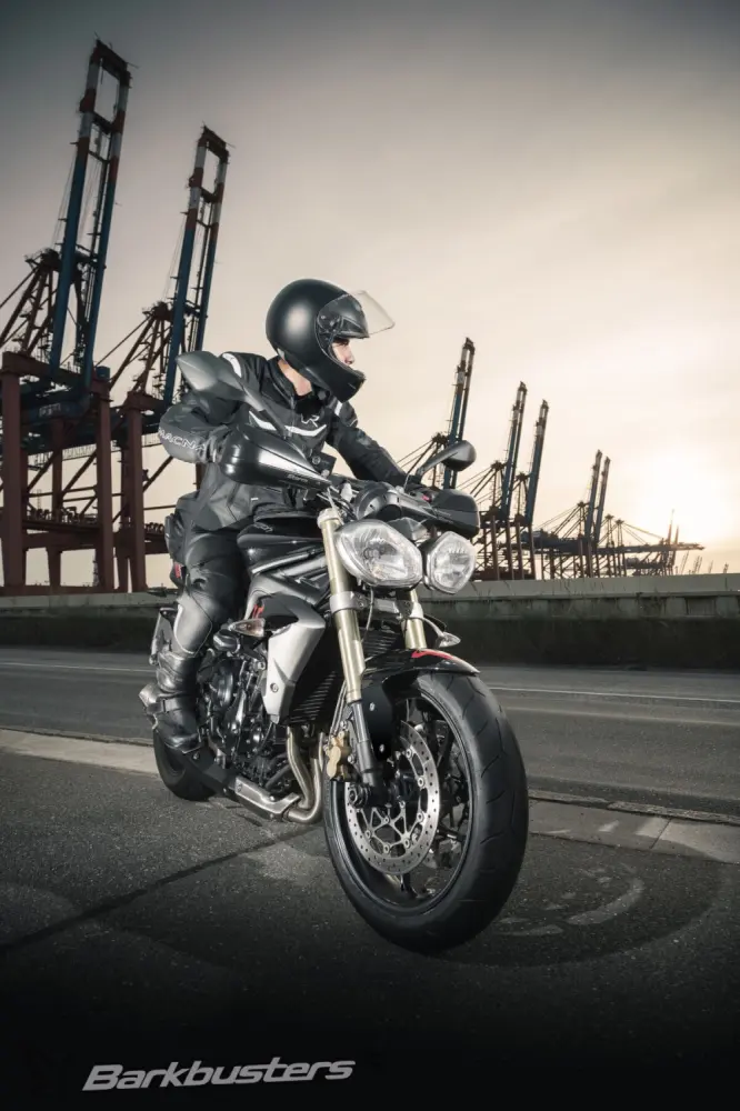 BARKBUSTERS - HANDGUARD STORM 22MM BK - 06352241