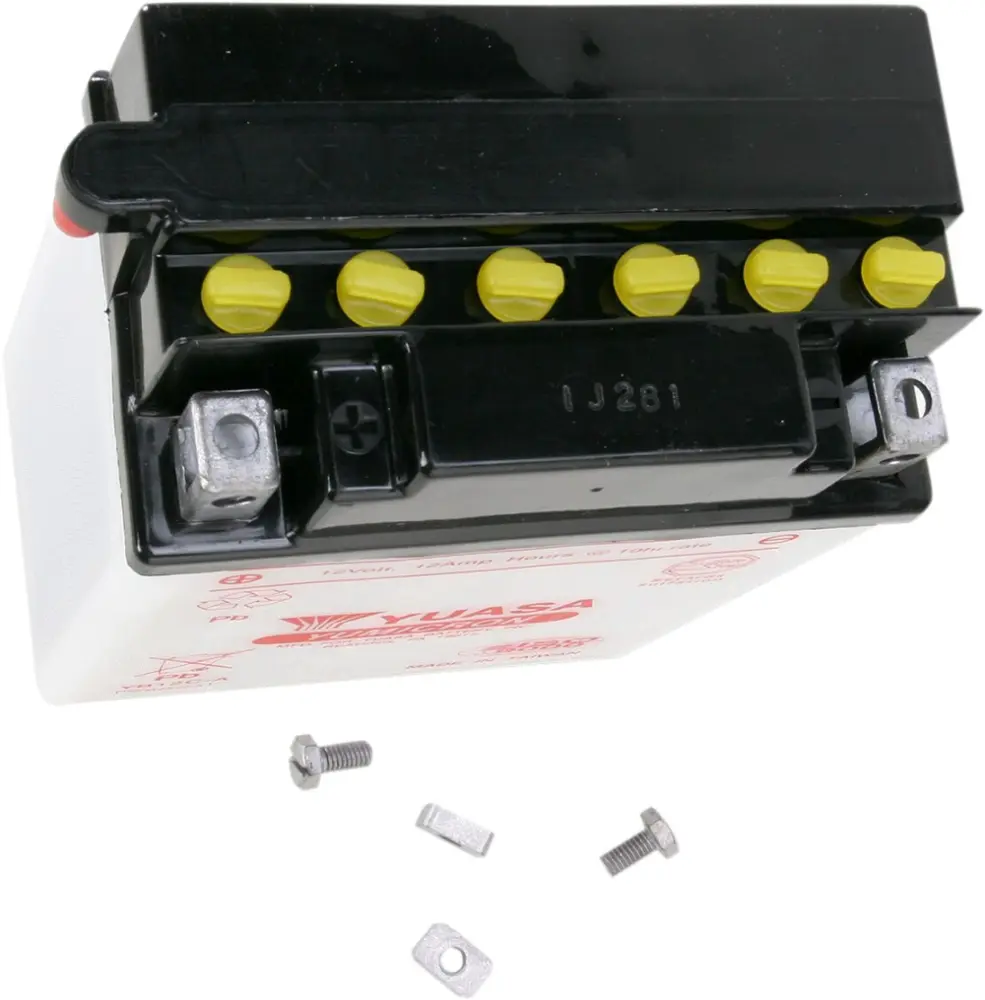 YUASA - BATTERY YUASA HD DRY YB12C-A - YB12CA