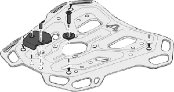 SW-MOTECH - LUGGAGE ADVENTURE-RACK - 15100541