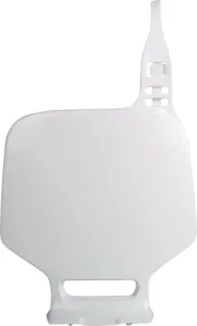 POLISPORT - PLATE#FRT YZ80/85 93-14 WH  - 05201691