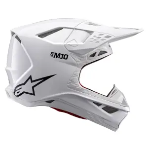 ALPINESTARS(MX) - HELMET SM10 SOLID WHT XL  - 01108347