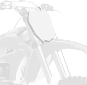 POLISPORT - PLATE# YZ 15-21 / YZF 10-17 WH - 05201693
