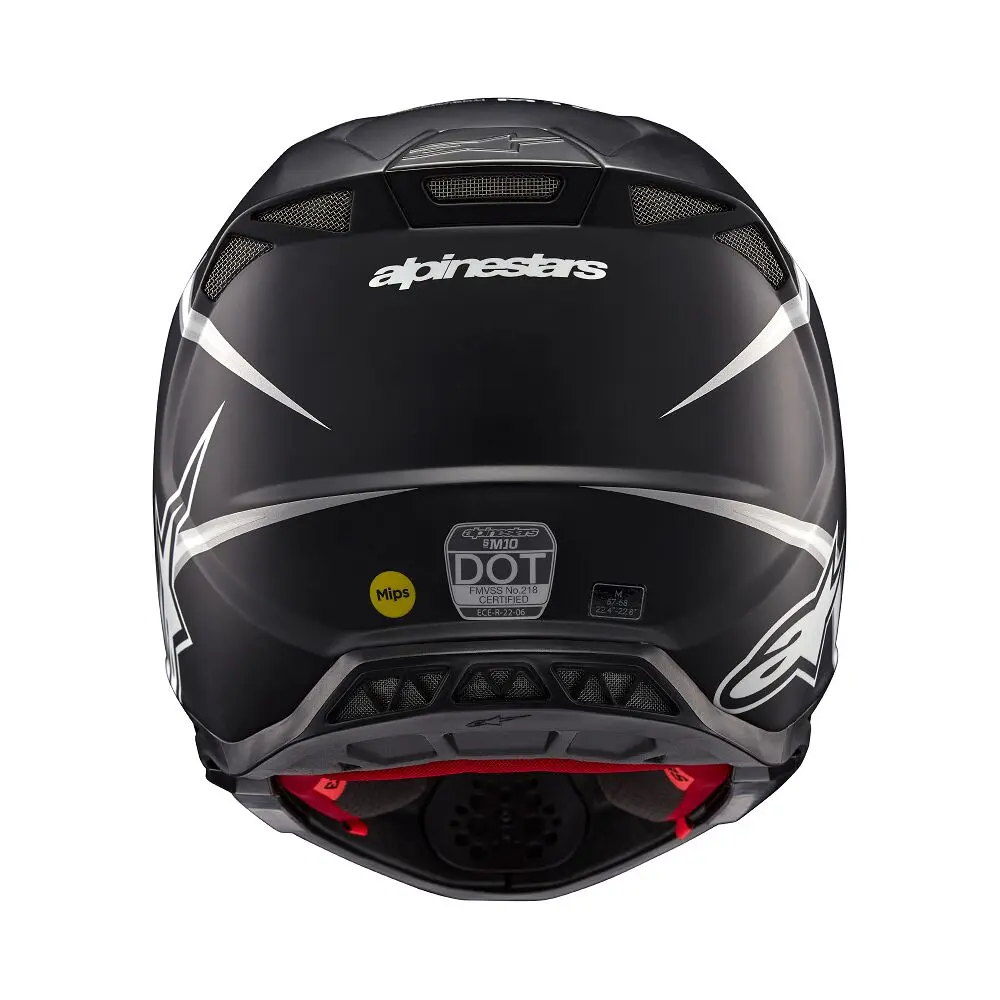 ALPINESTARS(MX) - HELMET SM10 AMP BLK/WT S - 01108353