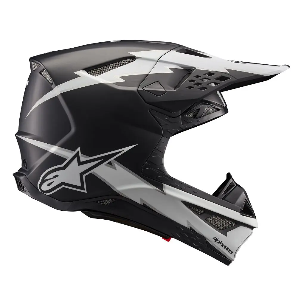 ALPINESTARS(MX) - HELMET SM10 AMP BLK/WT S - 01108353