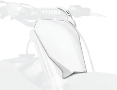 POLISPORT - FRONT# PLATE CRF450R 17-20 WH - 05201972
