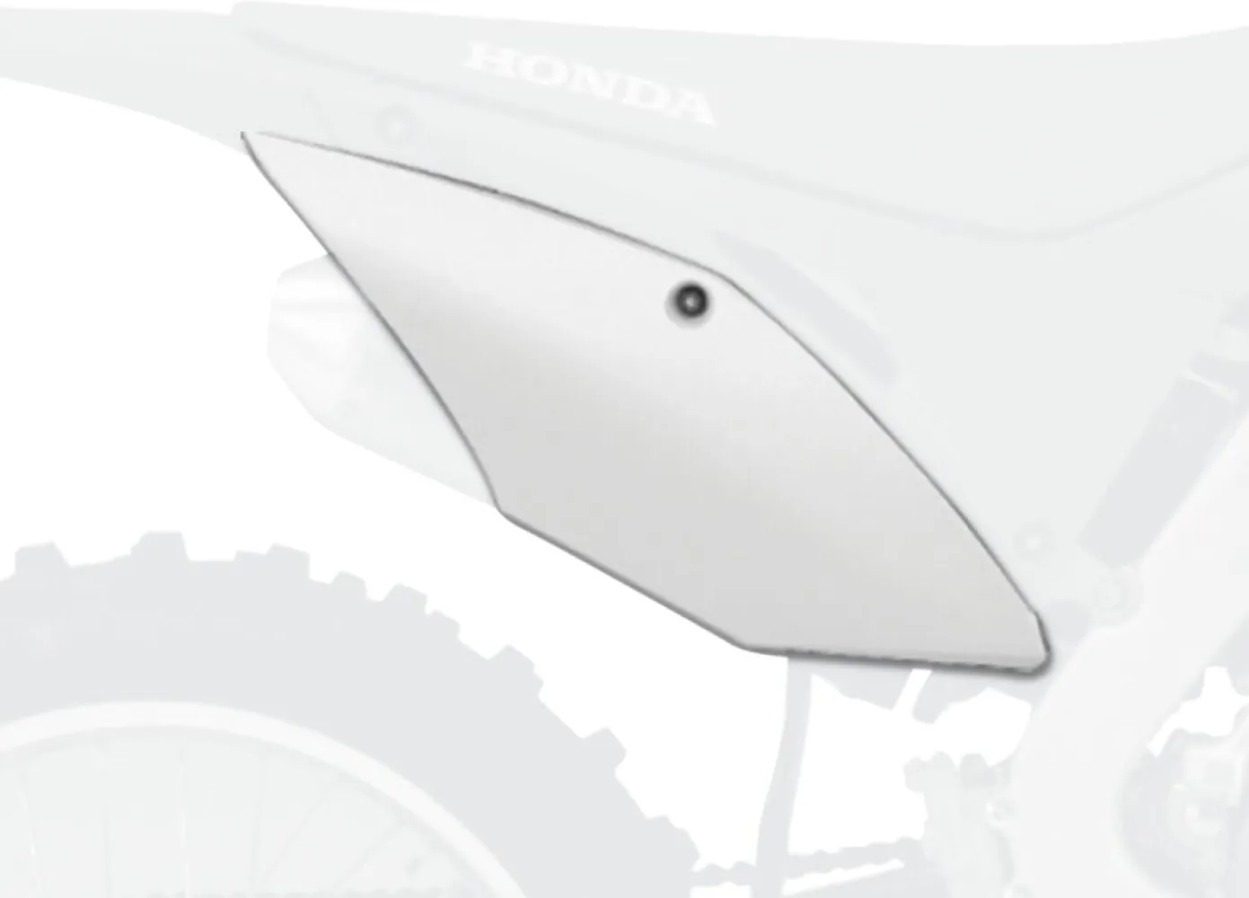POLISPORT - SIDE PANELS CRF450R 17-20 WH - 05202014