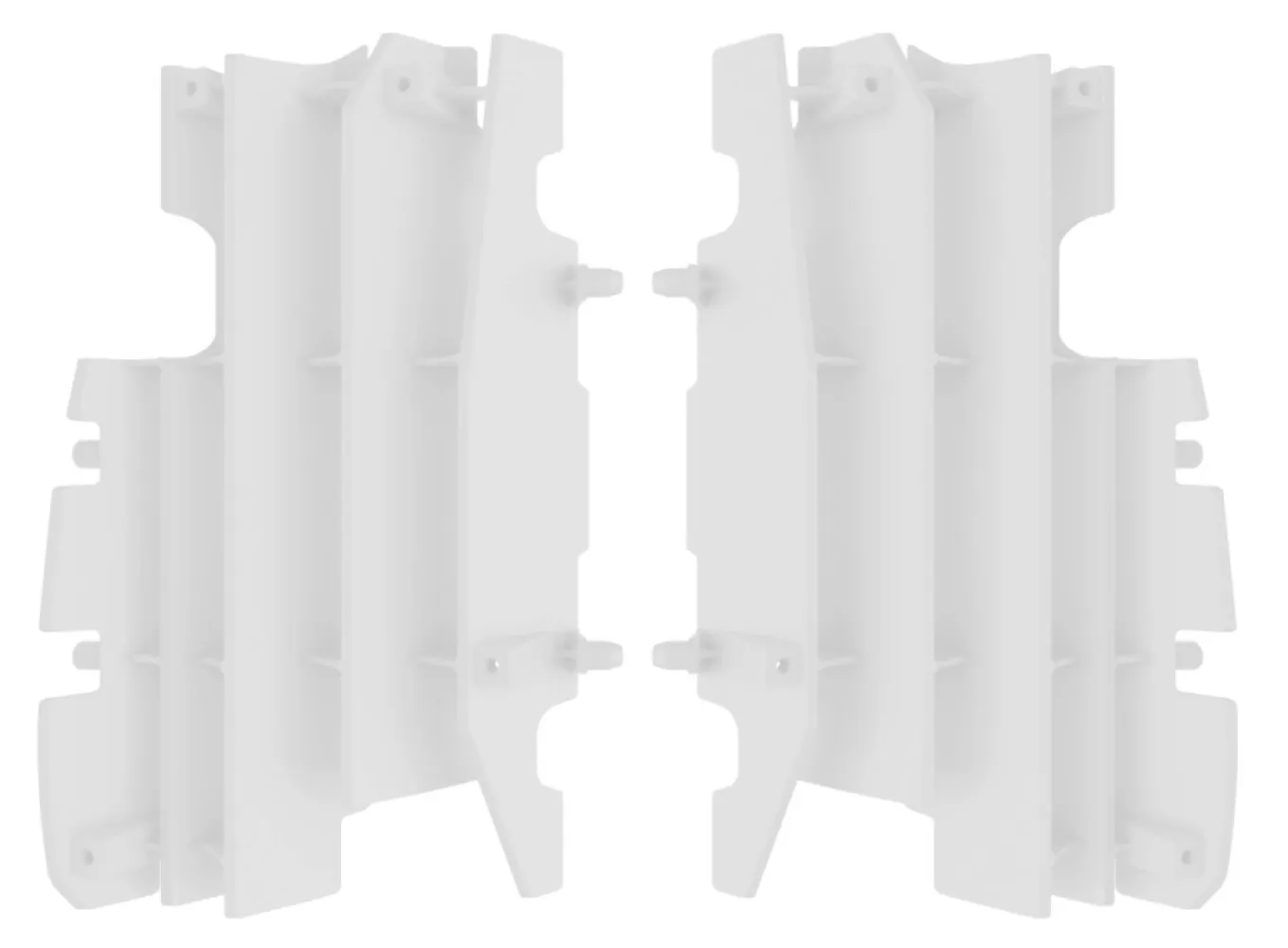 POLISPORT - RAD LOUVERS CR125/250 05-07 WH - 05202094