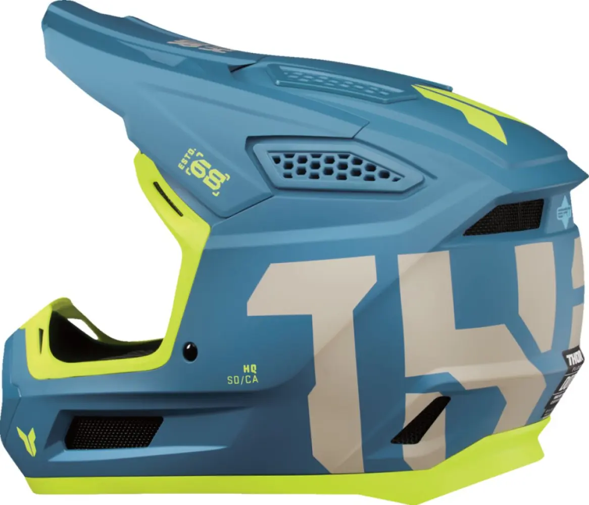 THOR - HELMET FLEET FORGE BLUE MD - 01108900