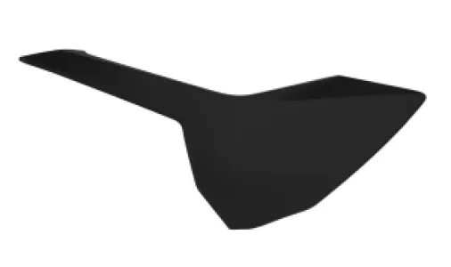 POLISPORT - SIDE PNLS HVA TC/FC 16-18 BLK - 05202106