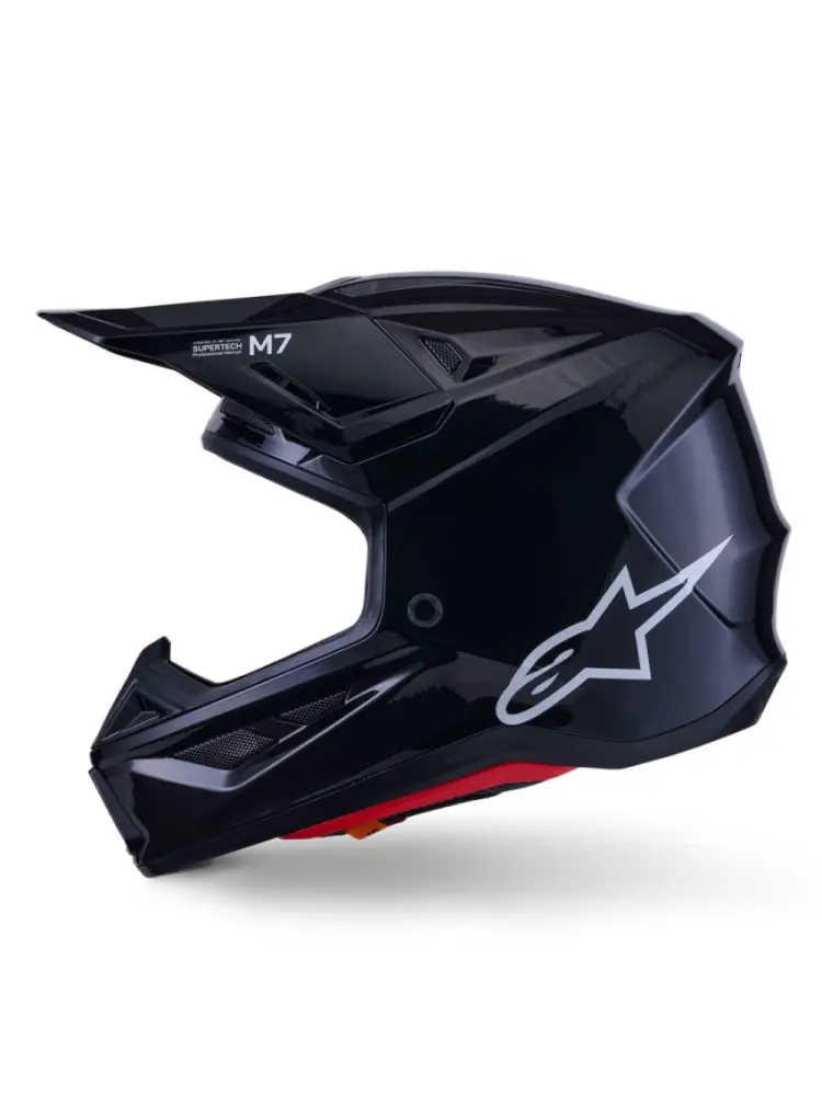 ALPINESTARS(MX) - HELMET SM7 BLACK-GLOSS M - 01109131