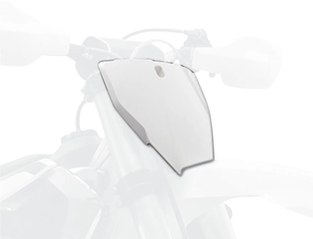 POLISPORT - PLATE#FRT TC/FC 19-22 WH - 05202700