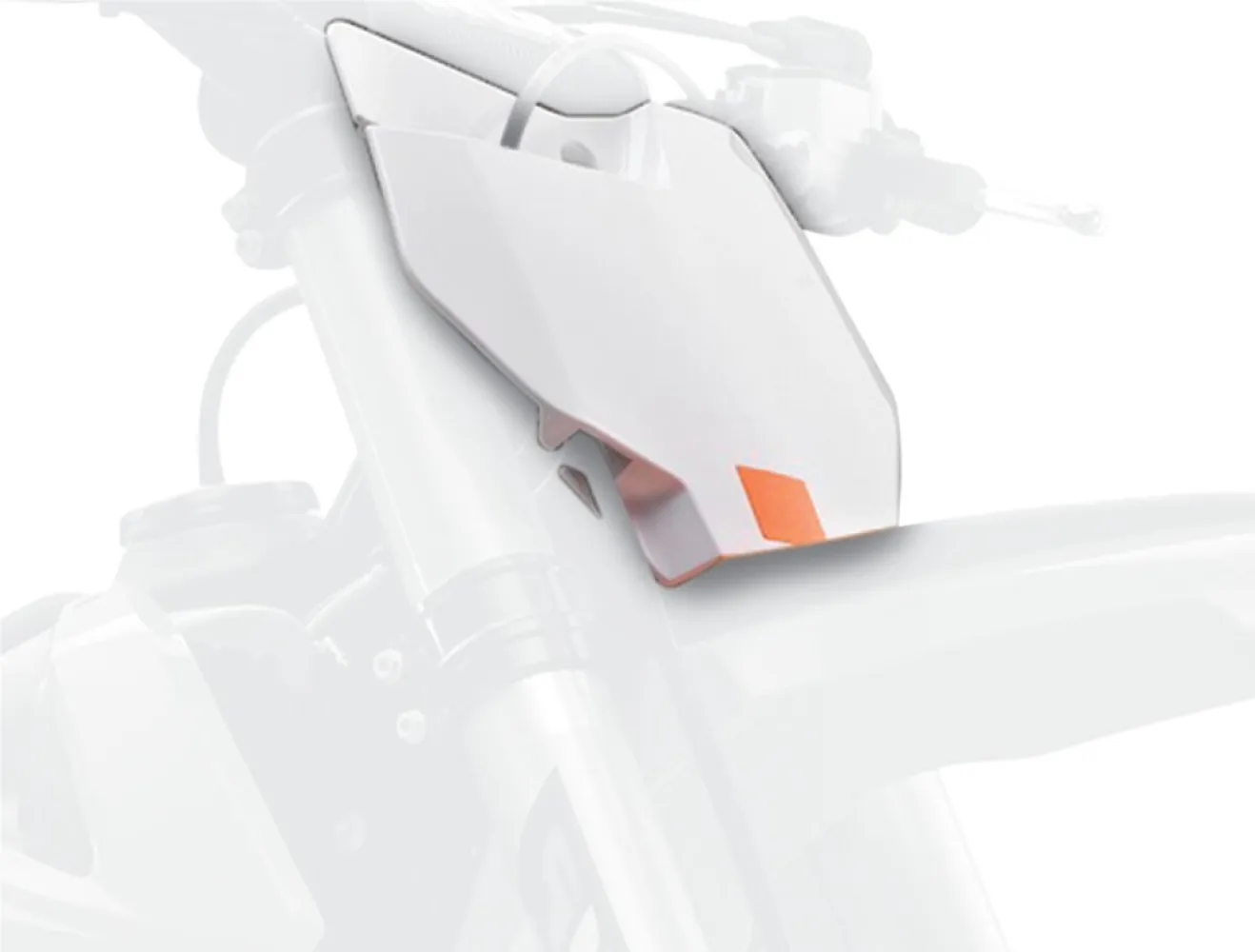 POLISPORT - PLATE#FRT KTM 19-22 WH - 05202705