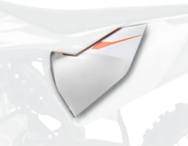 POLISPORT - CVR AIRBOX KTM 19- WH - 05202717