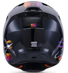 ALPINESTARS(MX) - HELMET SM3 FORCE BLACK-GLOSS X - 01109199