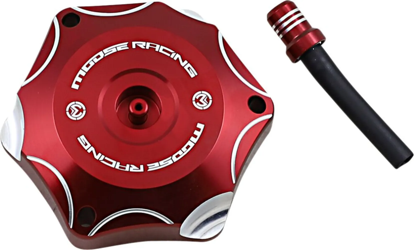 MOOSE OFFROAD HARD-PARTS - CAP GAS ALUM HON/RD - 07030829