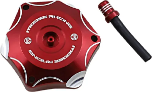 MOOSE OFFROAD HARD-PARTS - CAP GAS ALUM HON/RD - 07030829