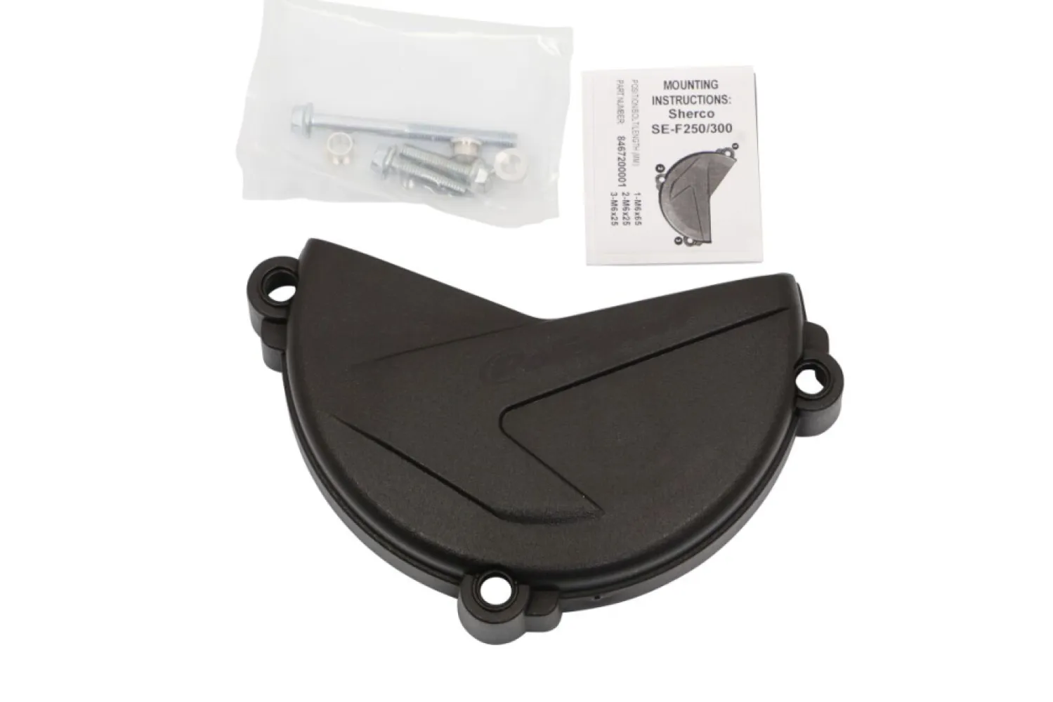 POLISPORT - CLTCH CVR SEF250/3 14- BK - 05061332