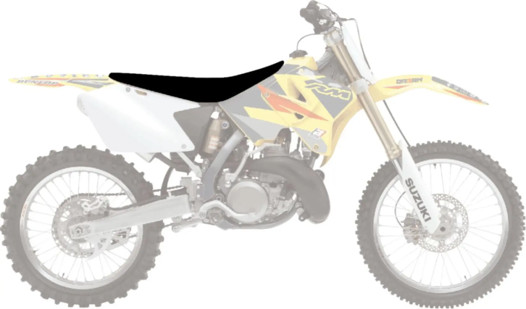 BLACKBIRD RACING - SEATCOVER PYR RM BK - 08212424