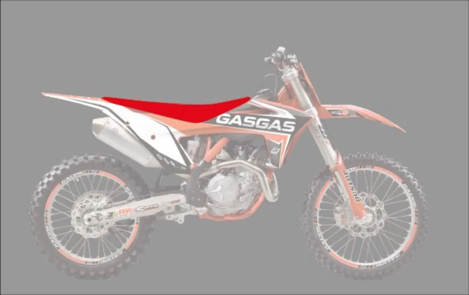 BLACKBIRD RACING - SEATCVR PYR GASGAS 21- RD - 08213449