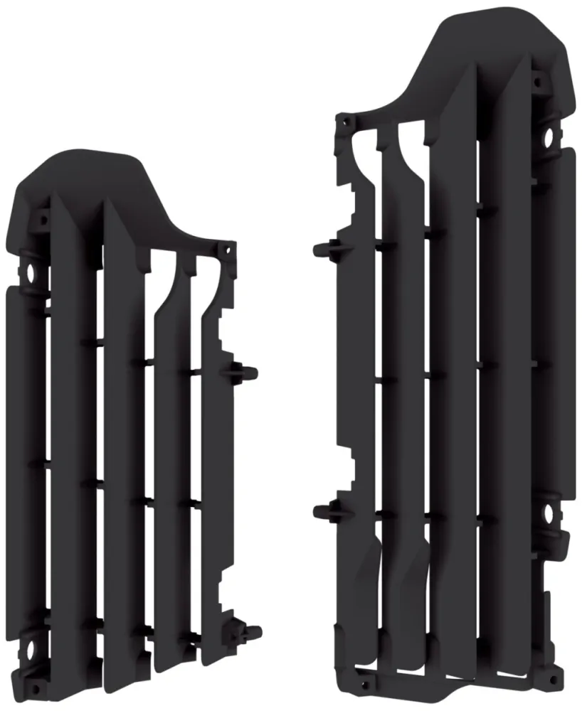 POLISPORT - RAD LOUVERS RMZ450 18- BK - 19040176