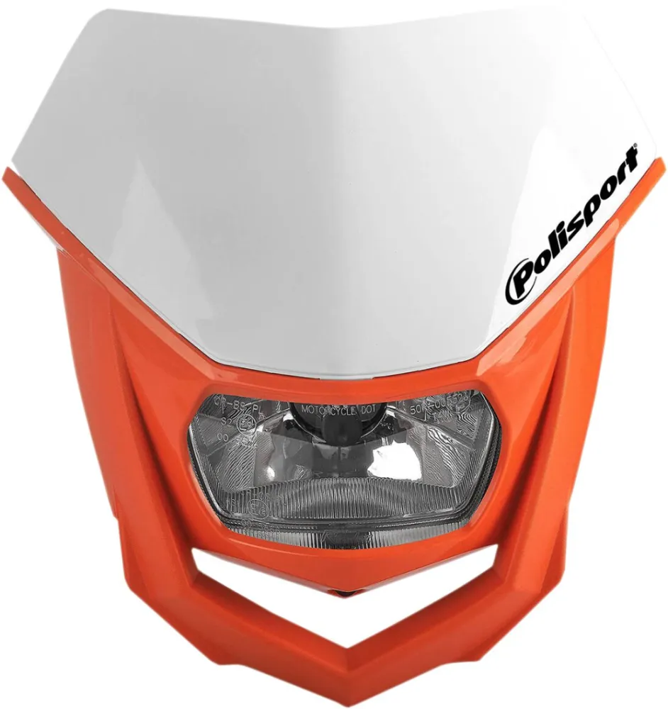 POLISPORT - HEADLIGHT HALO WH/OR - 20011306