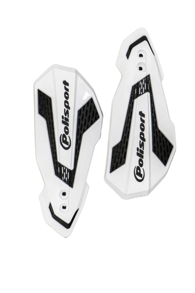 POLISPORT - HANDGUARDS MX FLOW WH/BK - 06352383