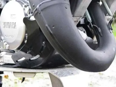 AXP RACING - SKID PLATE 6MM YZ/XX/XE125 BK - 05062189