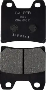 GALFER - BRAKE PAD SEMI METAL - 17212388