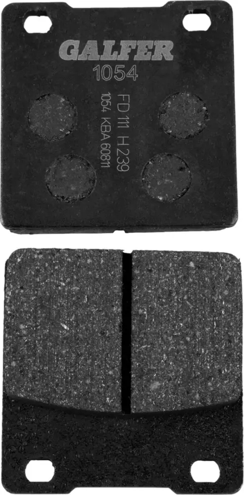 GALFER - BRAKE PAD SEMI METAL - 17212937