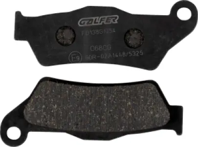GALFER - BRAKE PAD SEMI METAL - 17212940
